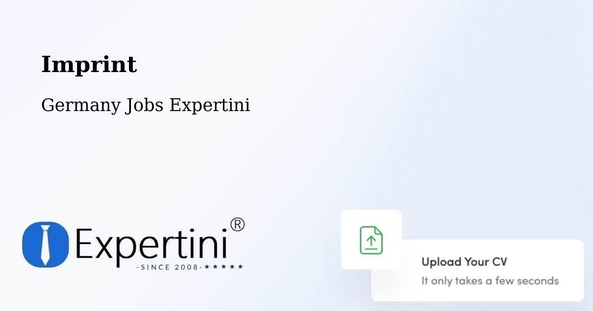 Imprint – Veitsbronn - Germany Jobs Expertini